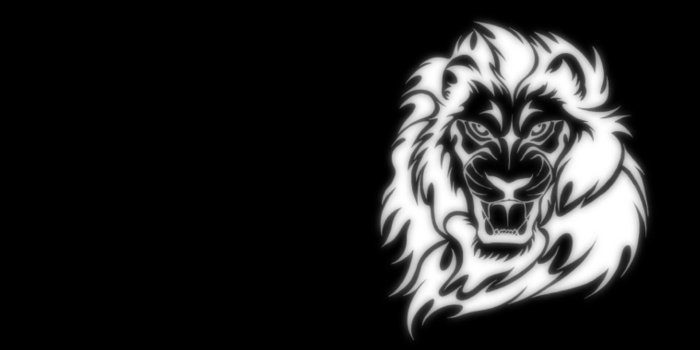 1920x1080 Download 1920x1080 Glowing Lion Art wallpaper