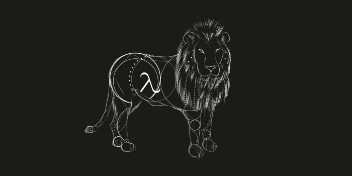 10000x5625 4538194 #lion, #linear, #simple background, #artwork wallpaper