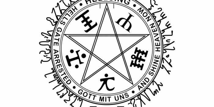 1600x1200 hellsing pentagram – Anime Hellsing HD Desktop Wallpaper