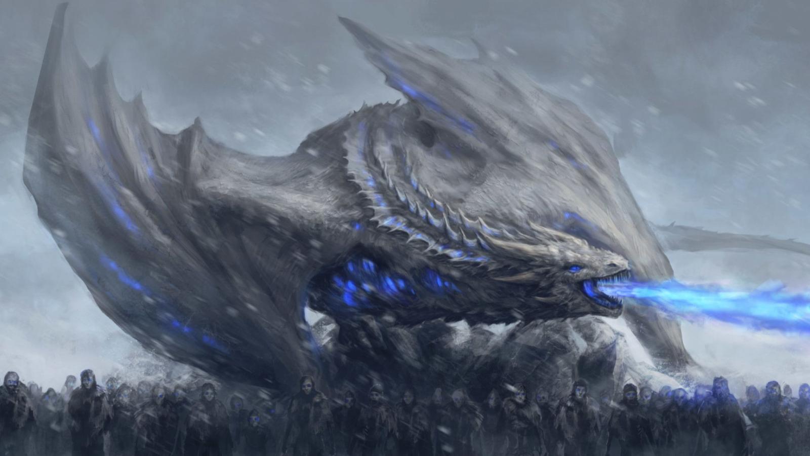 2048x1152 2048x1152 White Walkers Dragon Game Of Thrones 2048x1152