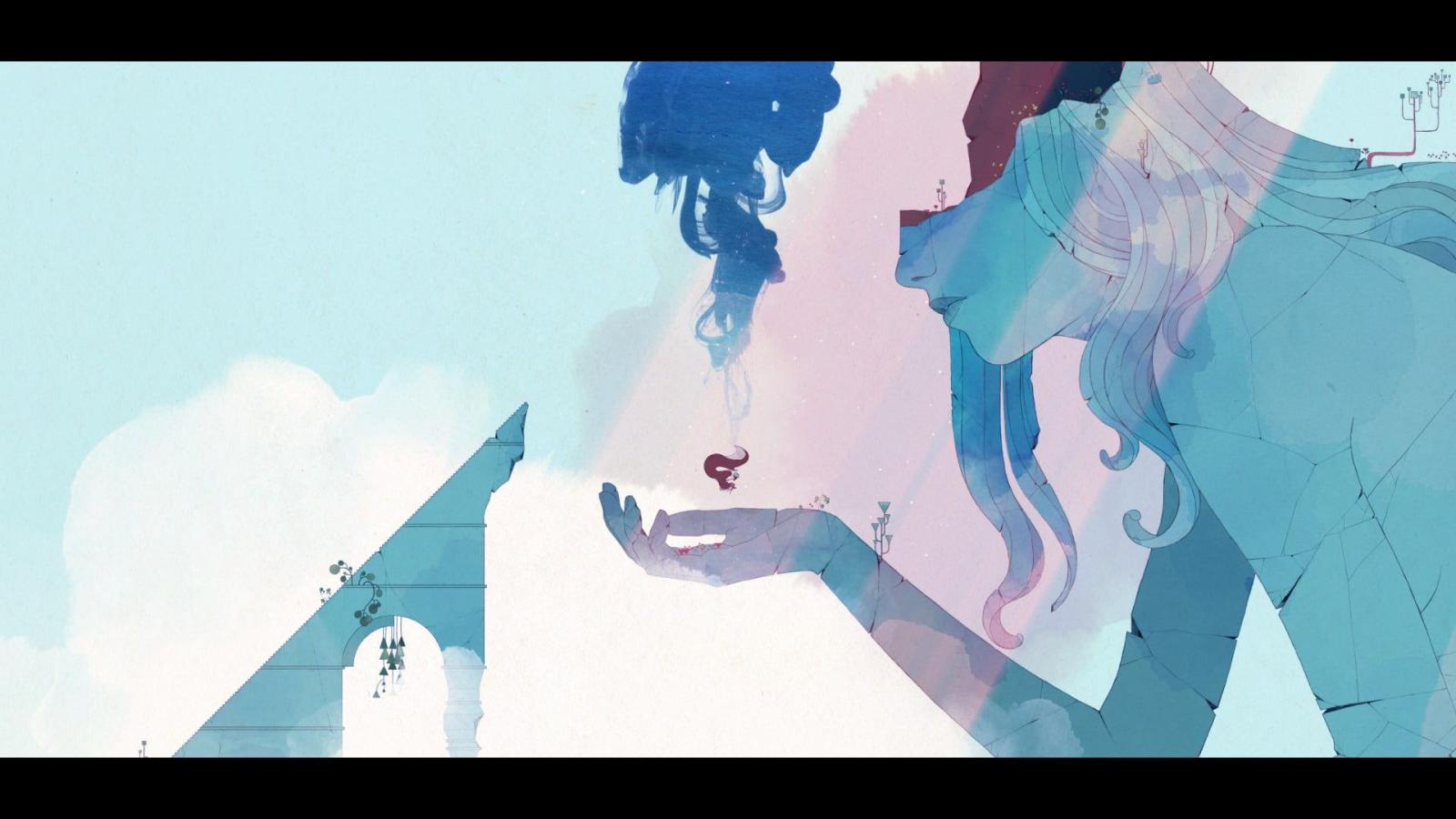 1920x1080 PC gaming, games art, women, artwork, Video Game Art, Gris (Video