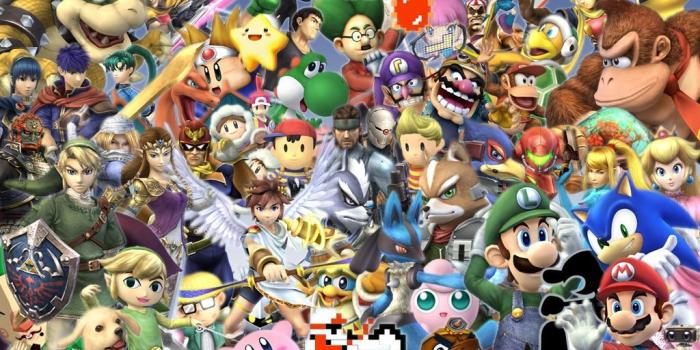 1024x768 Wallpaper | Smash bros wii