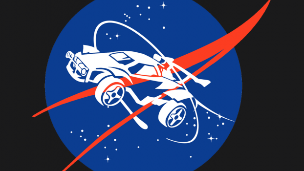 622x1280 Rocket League X Nasa Icon [1440×2960] - Nasa Rocket League Logo