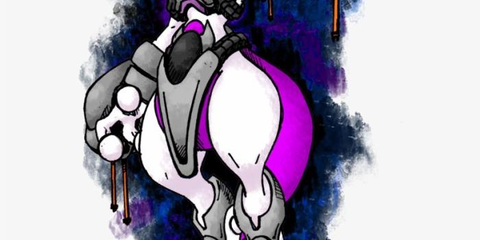 820x1036 Hd Wallpaper And Background Photos - Mewtwo Fanart Transparent PNG