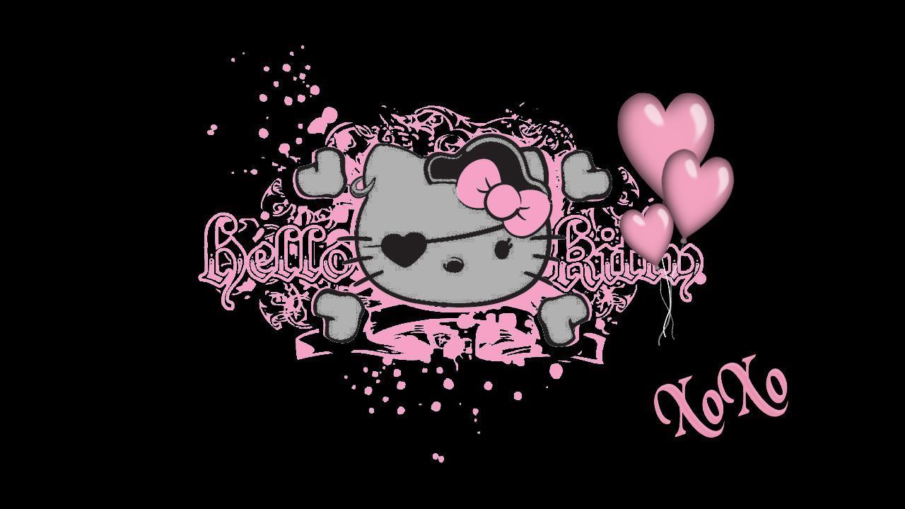 1280x720 Emo Hello Kitty Wallpapers - Top Free Emo Hello Kitty Backgrounds