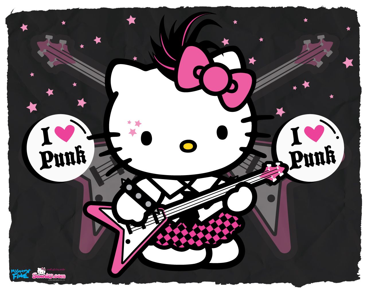1280x1024 Pink Punk Wallpaper on WallpaperGet.com