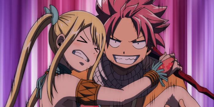 2208x1242 Fairy Tail Dragon Cry - Natsu Dragneel and Lucy Heartfilia | Fairy