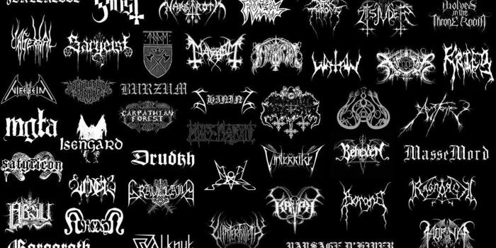 1191x670 Black metal wallpaper by pggraphisme | Black metal, Metallic