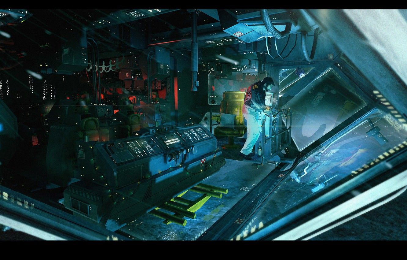 1332x850 Wallpaper Alien: Isolation, Ships and ship, anesidorainterior