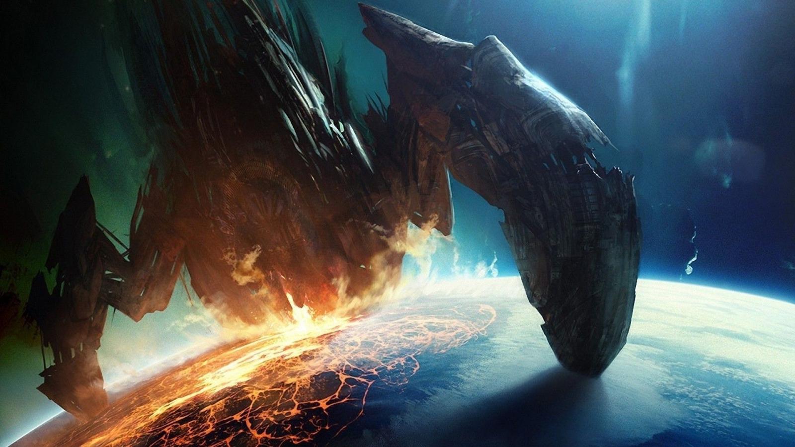 1920x1080 71+ Alien Spaceship Wallpapers on WallpaperPlay