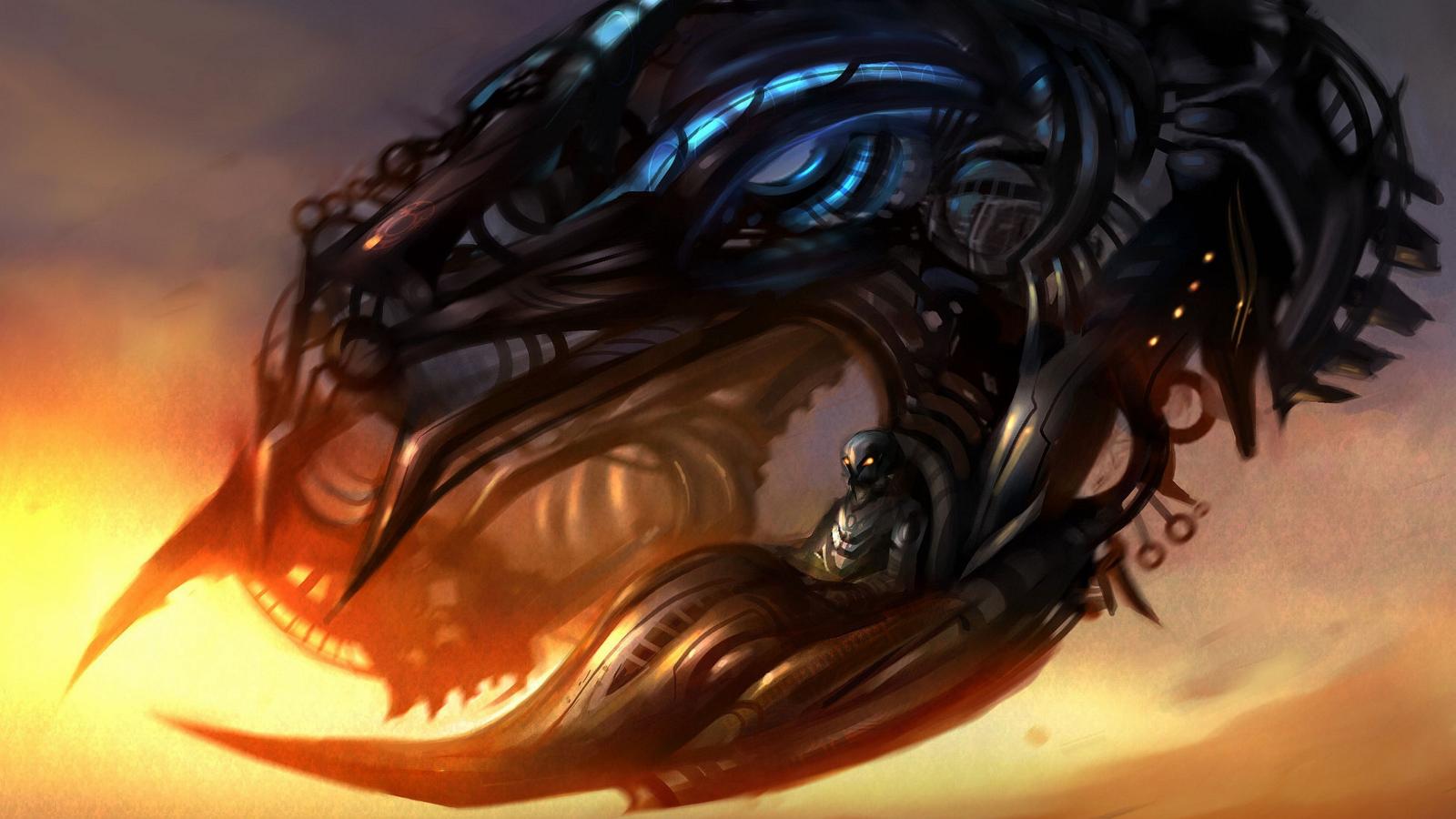 3840x2160 4K Alien Spaceship Wallpaper | ID: 9