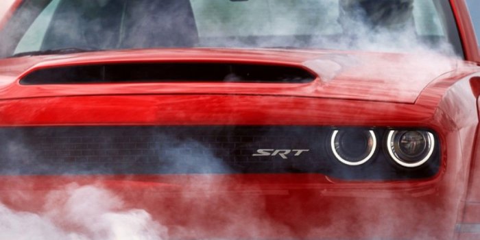 1080x1920 Wallpaper Dodge Challenger SRT Demon, HD wallpaper, red, 2017 New