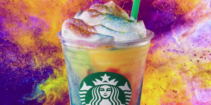 1920x1080 Starbucks Tie-Dyed a Frappuccino for Summer | Food & Wine