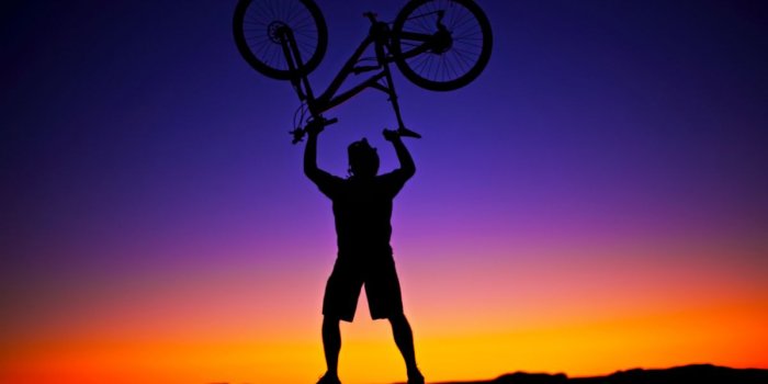 1200x675 Wallpaper bicycle silhouette cyclist victory Victory. – Robbert Vos