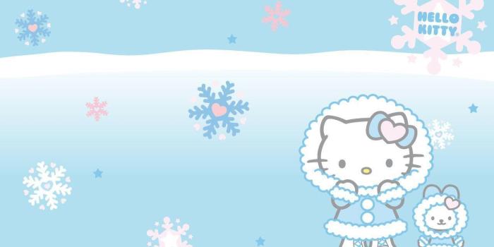 1280x800 Free download Hello Kitty Winter Wallpapers [1280x800] for your