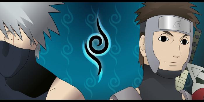 1974x700 Ninjas Naruto: Shippuden Yamato Kakashi Hatake ANBU wallpaper