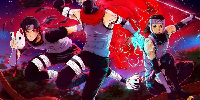 1920x1200 Download wallpaper naruto, Kakashi Hatake, anbu, Tenzou, by