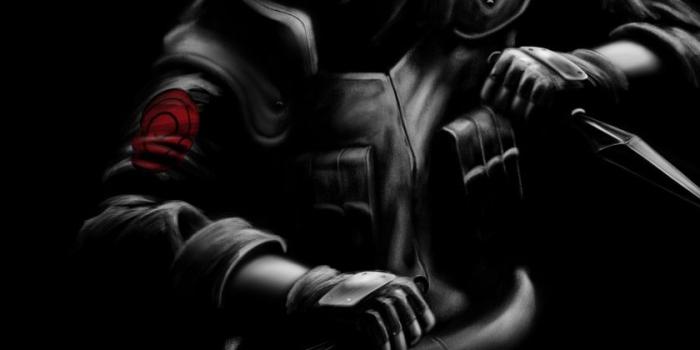 840x1160 Download Kakashi Hatake, Naruto, dark, fan art wallpaper, 840x1160