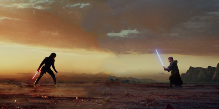 1920x1080 Luke vs Kylo Ren Screen Wallpaper 1920 by 1080 : StarWars