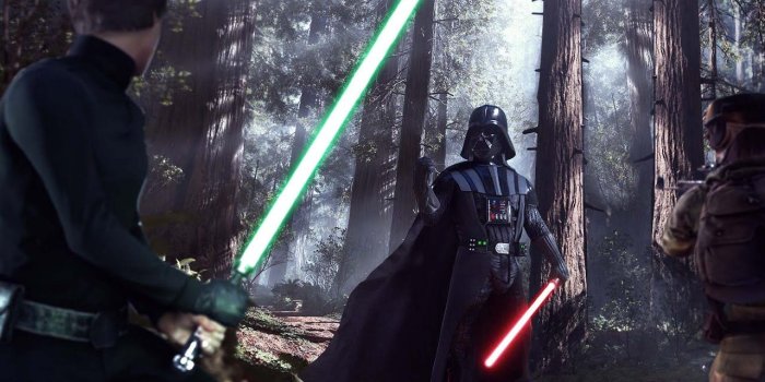 1280x720 Star Wars Battlefront Luke vs Darth Vader Wallpaper With Download