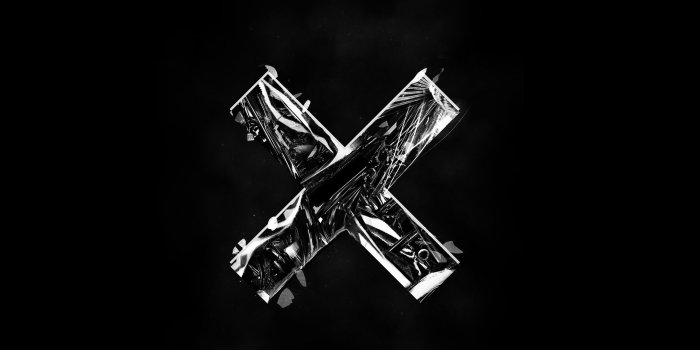 2560x1440 Download wallpaper 2560x1440 glass, dark, cross hd background
