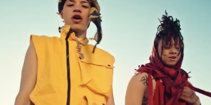 1600x1200 Watch: Lil Mosey + Trippie Redd Go Full MAD MAX Mode W/ New NEVER
