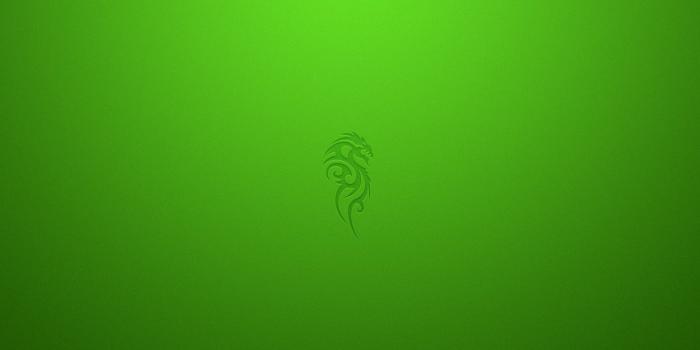 1332x850 Wallpaper dragon, mininal, Green, abstract, logo images for
