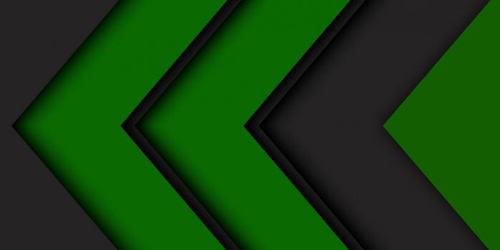 2880x1800 Black Green Abstract Background, Material Design, Black - Green