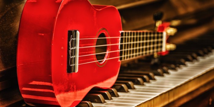 1920x1200 Photo Manipulation Piano Music Instrument Sound Jazz - Guitar And