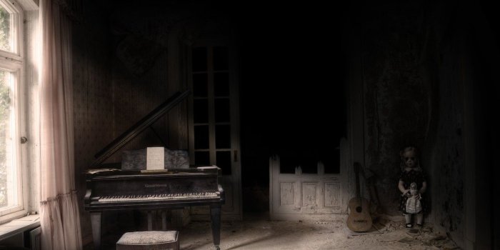 1332x850 Wallpaper guitar, doll, piano, music images for desktop, section