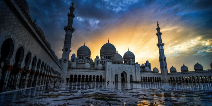 1920x1200 Grand Mosque Abu Dhabi Islamic HD Wallpapers | Abu dhabi, Mesjid
