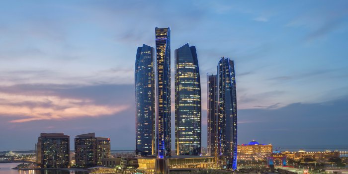 6144x3880 Etihad Towers Abu Dhabi, United Arab Emirates 5k Retina Ultra HD