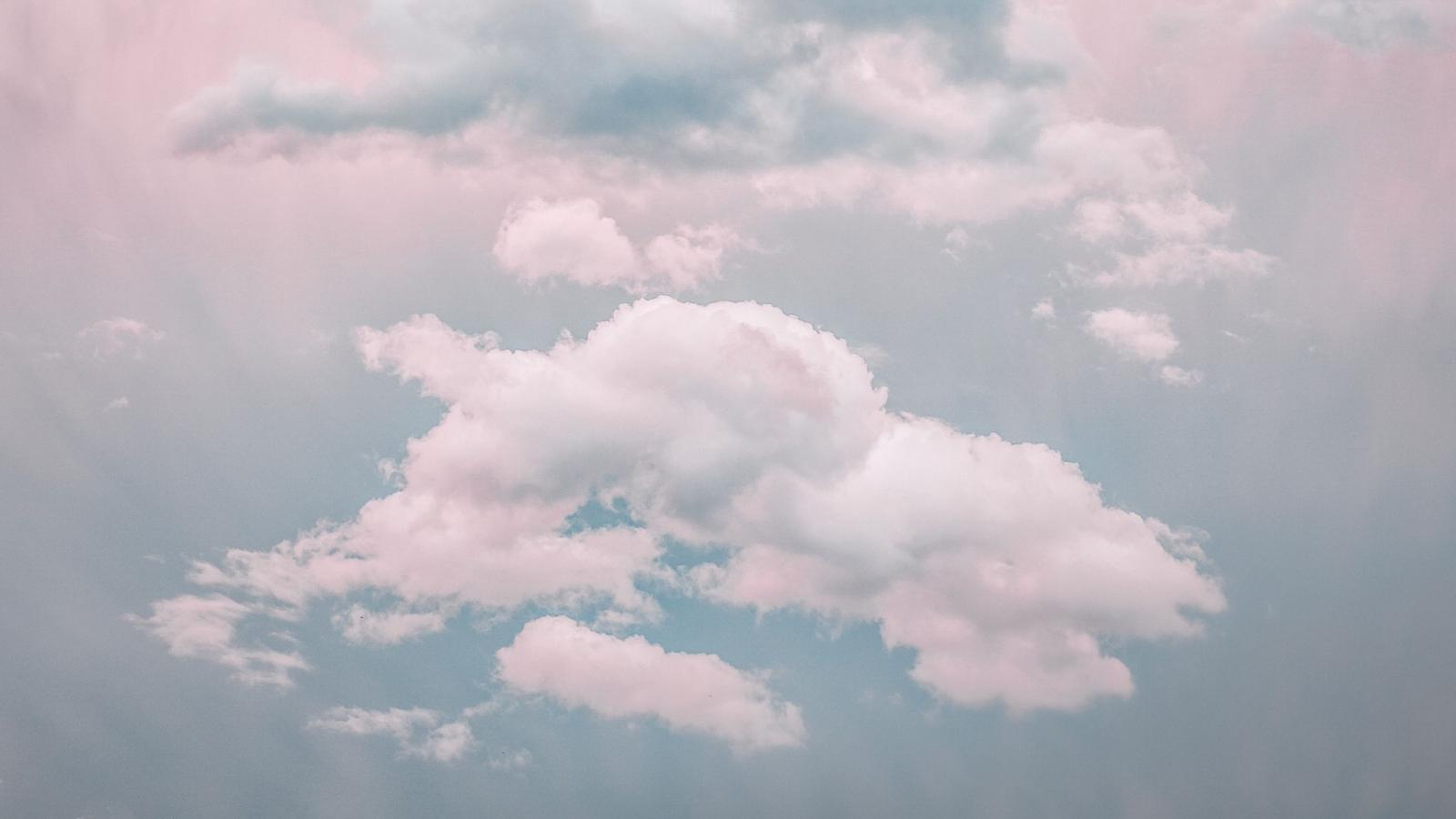 2048x1152 Wallpaper Clouds, Sky, Porous, Pastel, Light - Pastel Wallpaper 4k