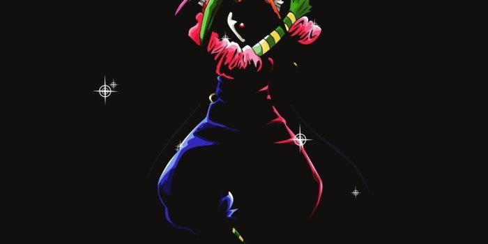 1080x2160 Joker, clown, artwork, Karakuri Circus, minimal, 1080x2160