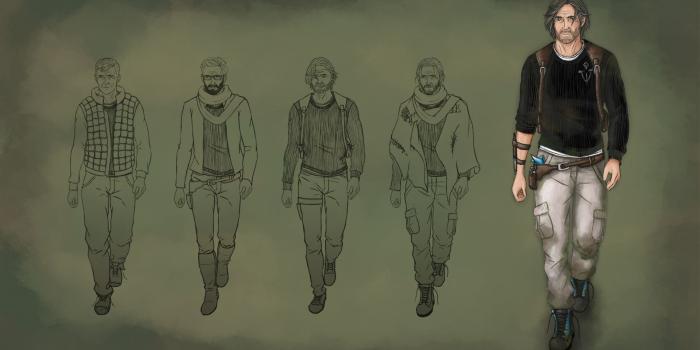 1920x1080 ArtStation - Character Design - Strong Man , Marina Hahn