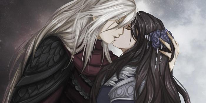 1920x1080 Hd Kissing Couple Wallpaper - High Fantasy Fantasy Couple