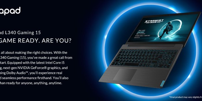 1464x600 Amazon.com: Lenovo Ideapad L340 Gaming Laptop, 15.6 Inch FHD (1920