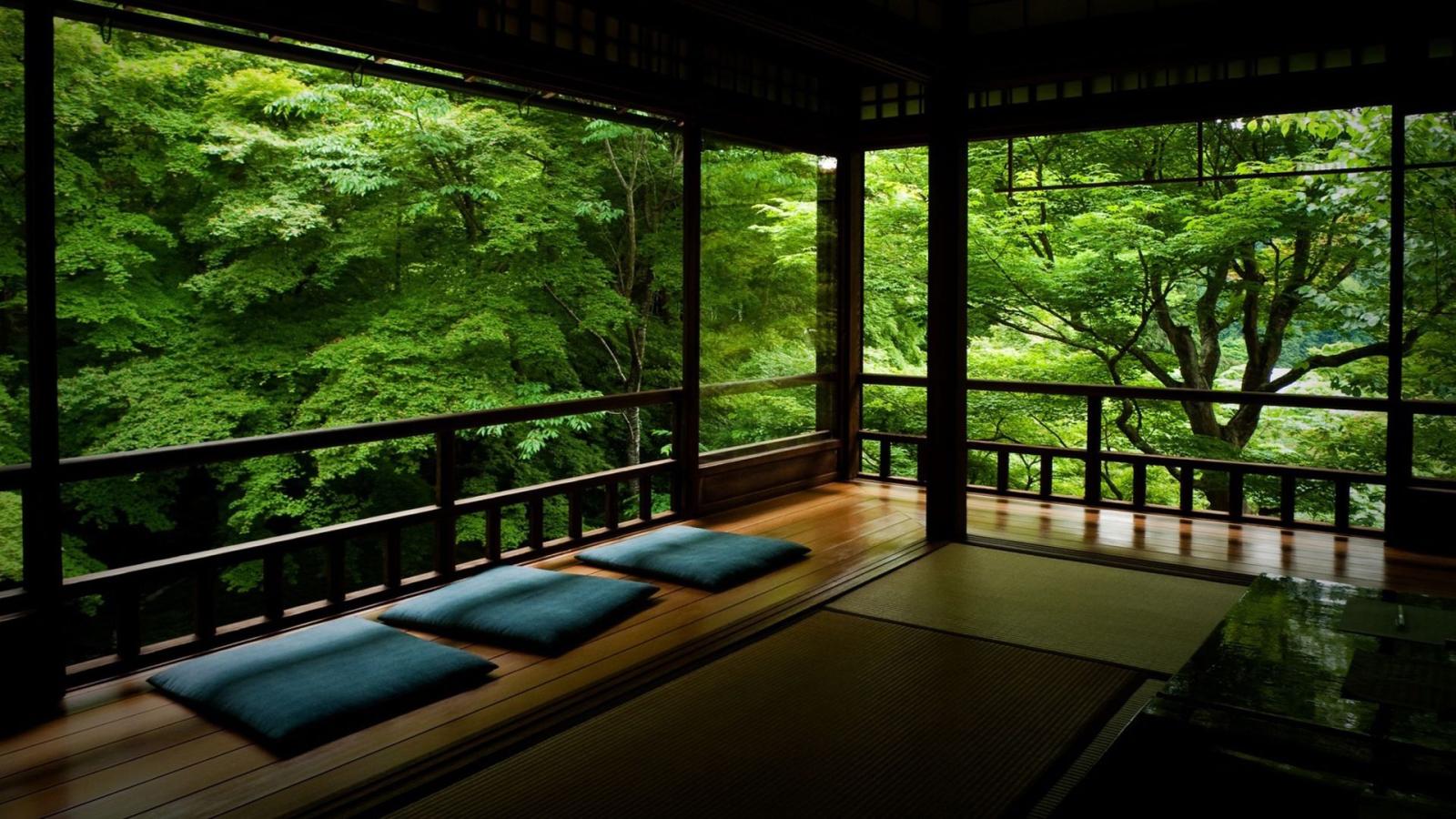 1920x1080 Terrace Fores View HD Wallpaper | 1920x1080 | ID:44204