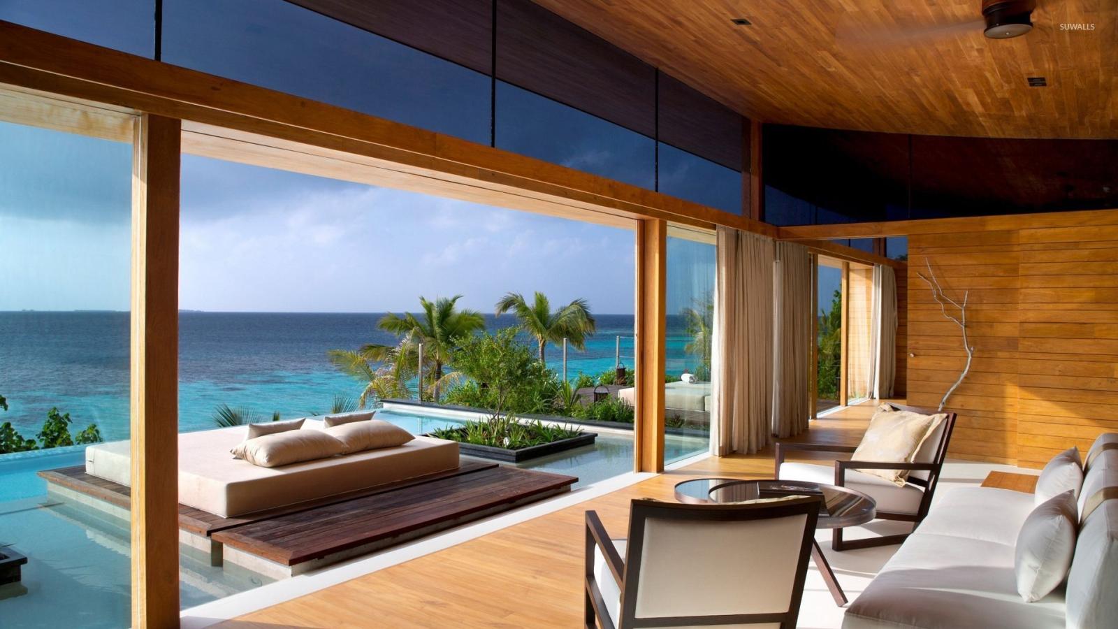 1920x1080 Amazing view from the terrace wallpaper - World wallpapers - #53061