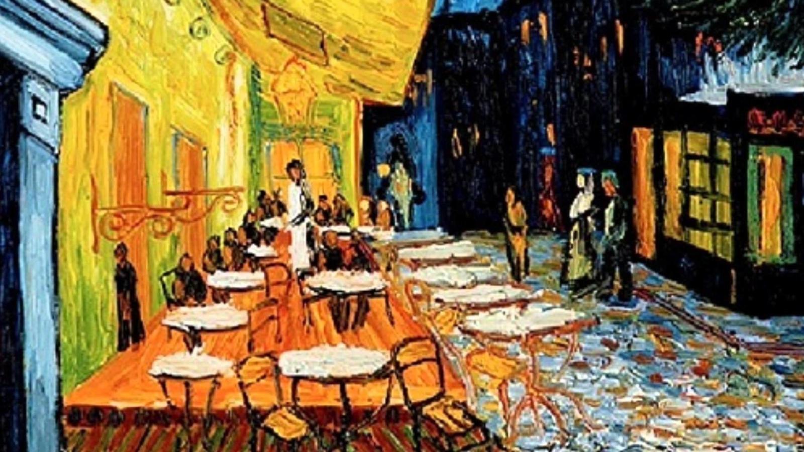 1920x1080 The Cafe Terrace At Night - Cafe Terrace At Night Hd - 1920x1080