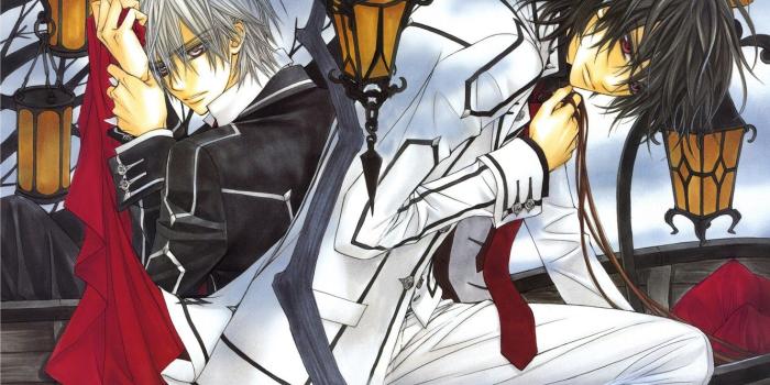 1332x850 Wallpaper knight-vampire, school uniform, the coffin, matsuri hino