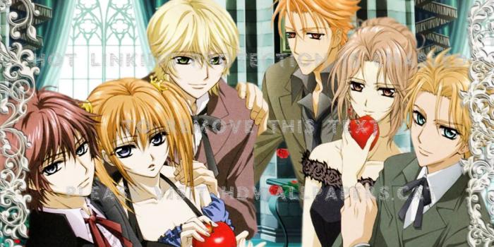 1024x768 the night class vampire knight senri anime