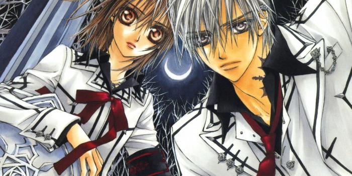1332x850 Wallpaper night, form, art, vampire knight, yuuki cross, knight