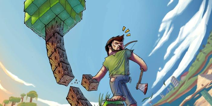 2560x1080 Minecraft animated illustration, Minecraft, Steve HD wallpaper