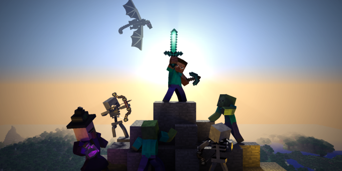 1920x1080 TheVoid's Art compilation Minecraft Blog | Desenhos minecraft