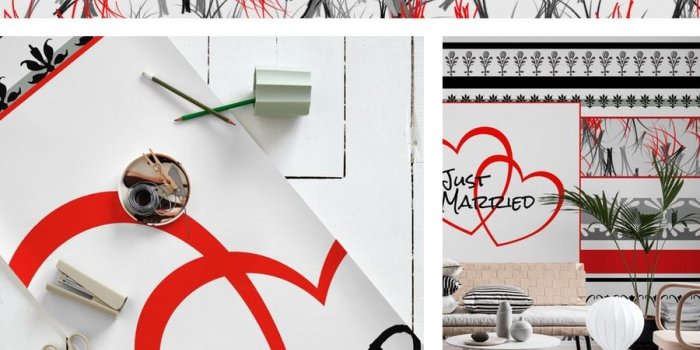 900x2073 Hearts just married Wall mural in 2020 | Wall murals, Just married