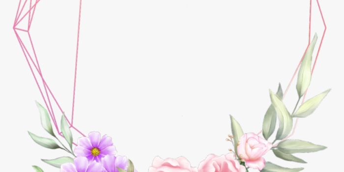 860x955 love #heart #wreath #rosegold #geometric #glitter - Geometric