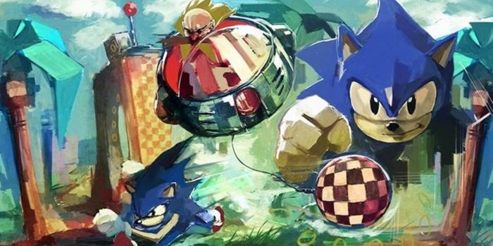 1920x1080 Wallpaper, retro, sonic (#191246)