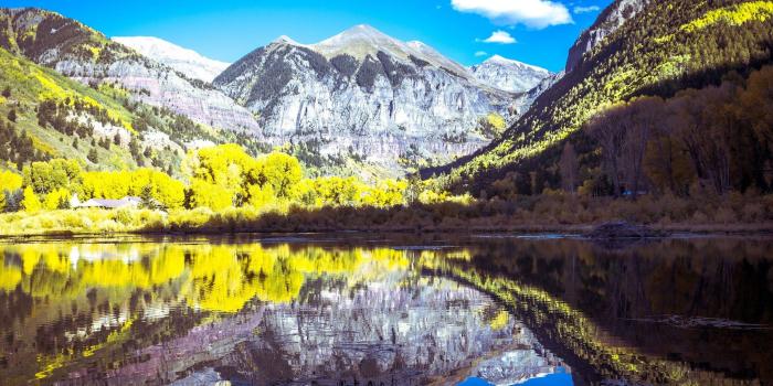 2048x1365 Mountain lake forest usa colorado colorado telluride telluride