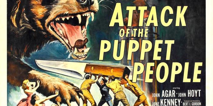 1920x1505 1950s Movie Posters | Attack Of The Puppet People - 1950s b movie